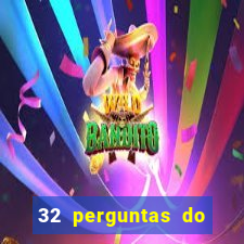 32 perguntas do livro do destino